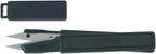 Featherweight Thread Clippers - 4" Stainless Steel Snips - Sharp Thread Puller with Protective Cap for Crafts - Black