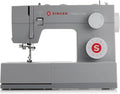 SINGER Heavy Duty 4432 (Grey) High Speed Sewing Machine +Accessory Kit | 32 Built-In Stitches Deliver 110 Stitch Applications | 50% More Power for Thick Fabrics, 1100 Stitches/Min, 1-Step Buttonhole