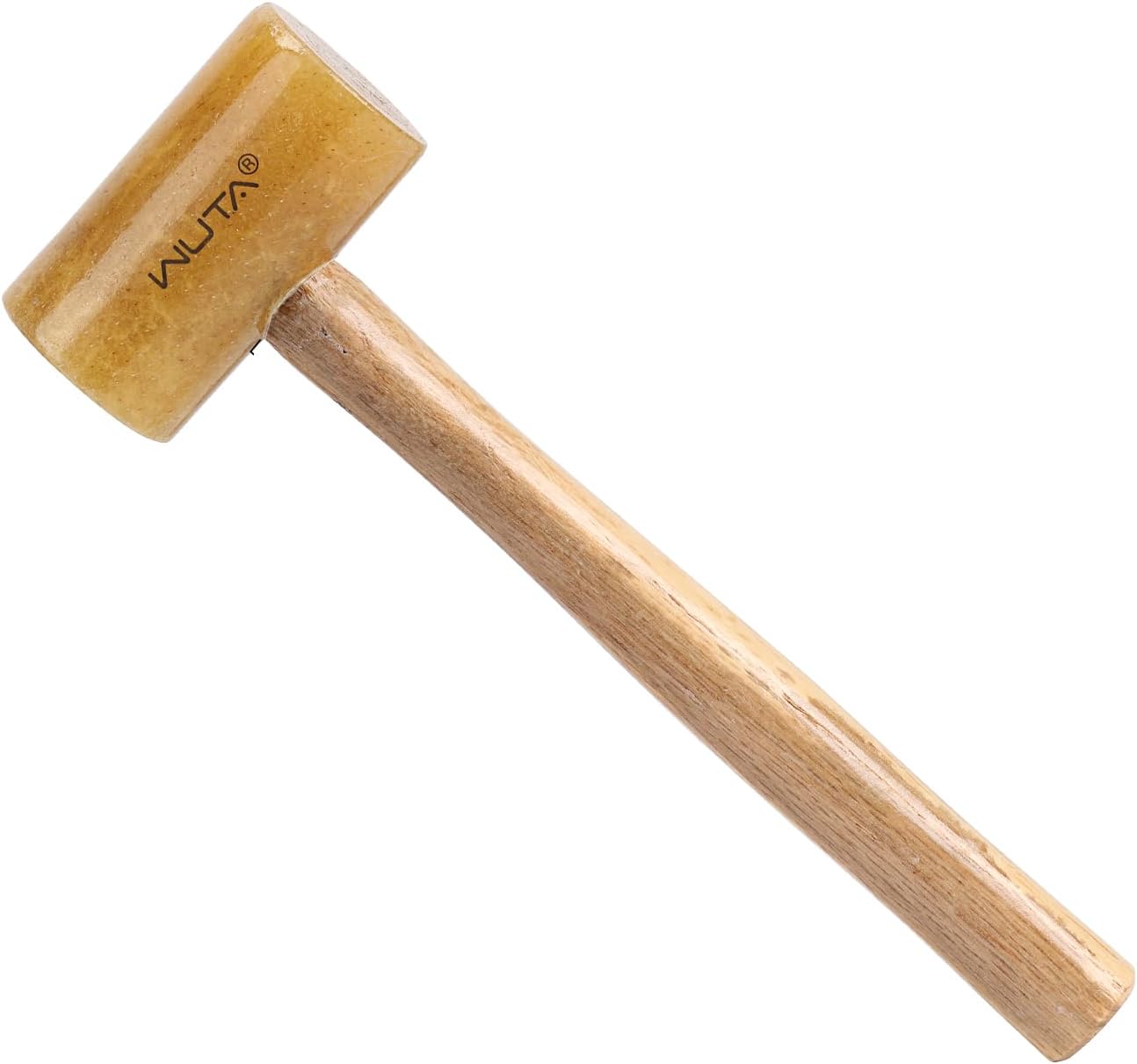Rawhide Mallet Cobbler Hammer Leather Hammer Rawhide-Head for Stamping Jewelry Leather Worker Craft Tool 48Mm