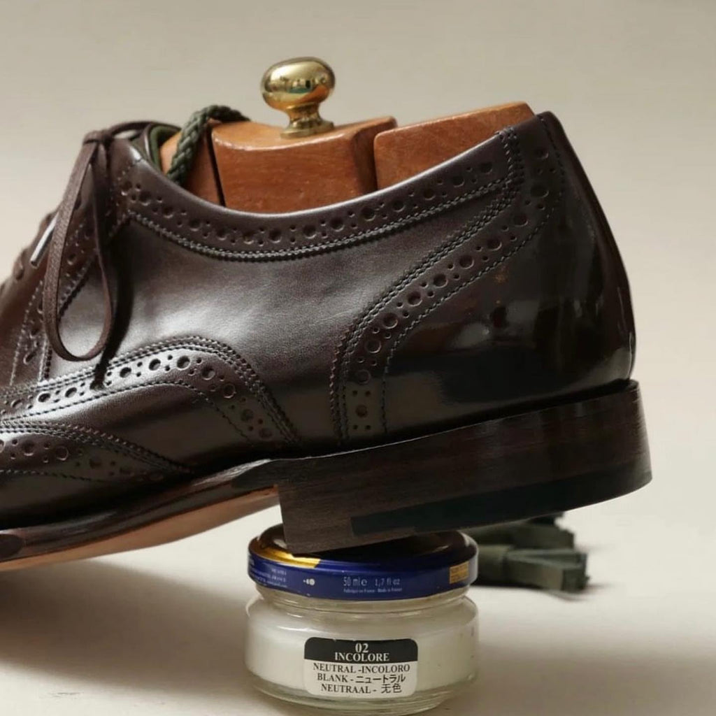 Creme Surfine Pommadier Shoe Polish - Beeswax Cream for Leather Products