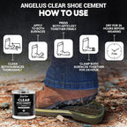 Shoe Glue 32Oz - Industrial Strength Clear Sole Adhesive for Sneakers, Boots, & More, 1 Quart