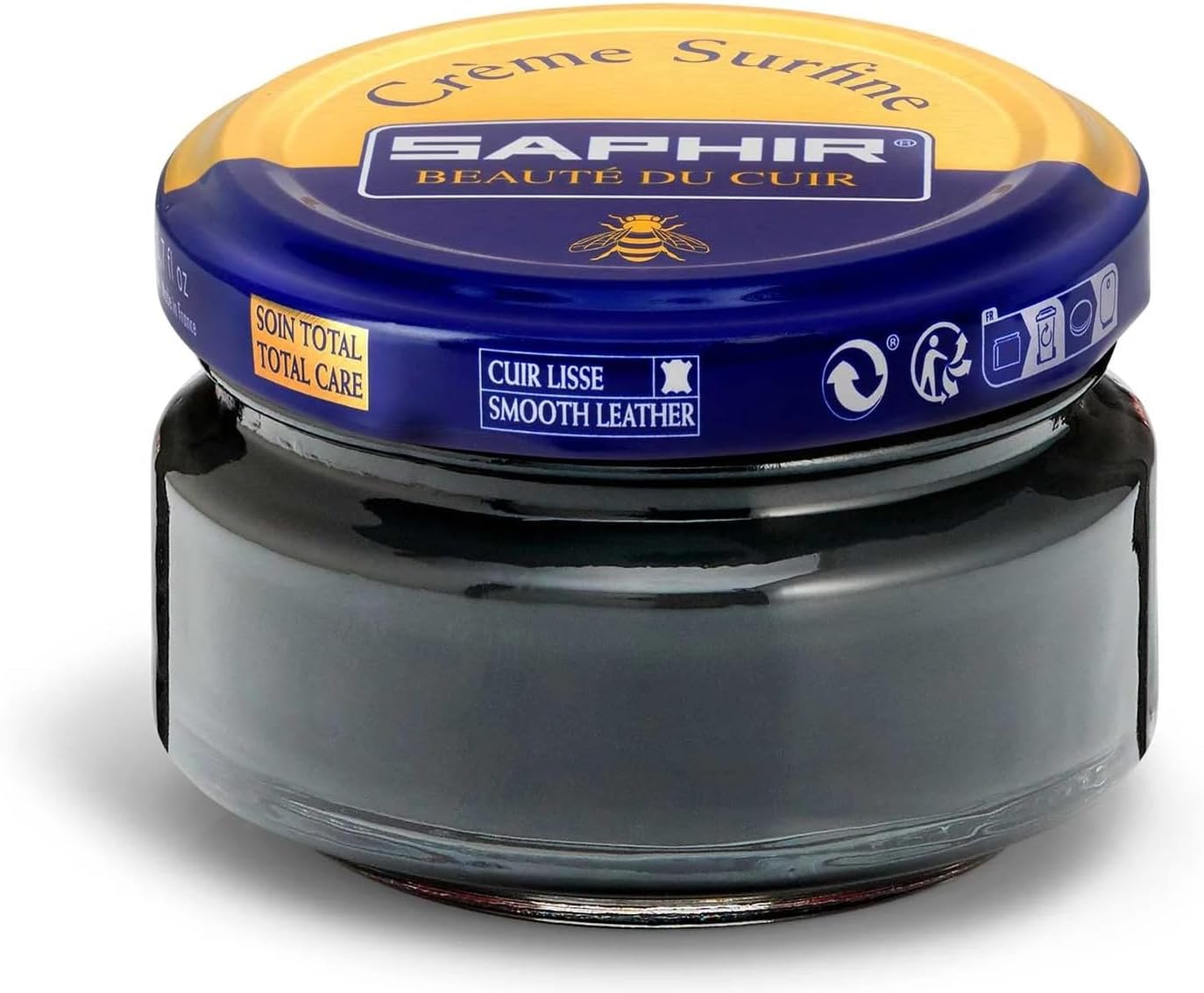 Creme Surfine Pommadier Shoe Polish - Beeswax Cream for Leather Products