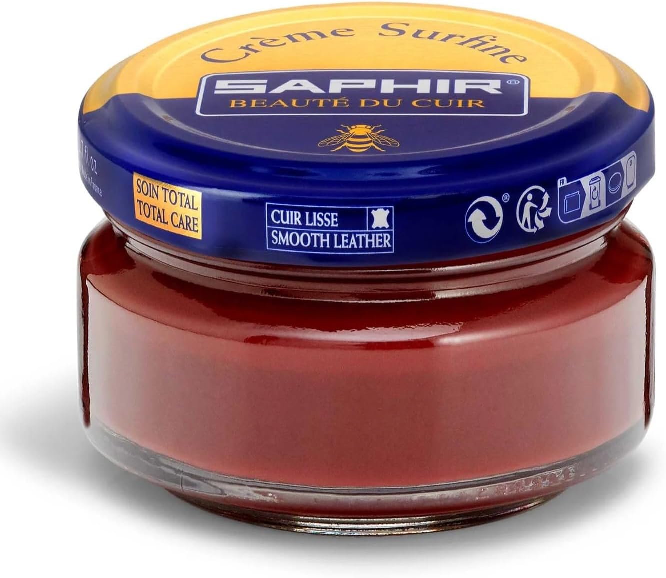 Creme Surfine Pommadier Shoe Polish - Beeswax Cream for Leather Products