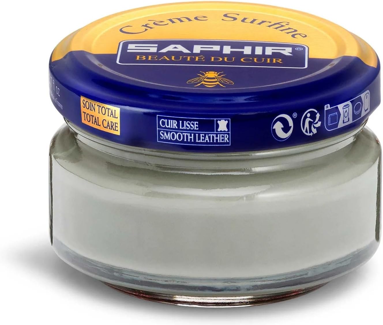 Creme Surfine Pommadier Shoe Polish - Beeswax Cream for Leather Products