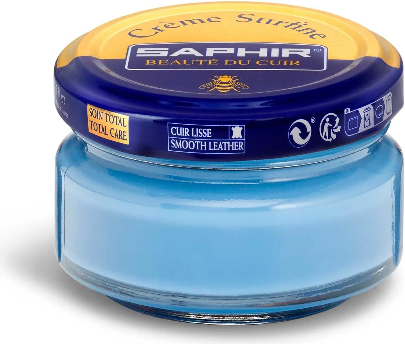 Creme Surfine Pommadier Shoe Polish - Beeswax Cream for Leather Products