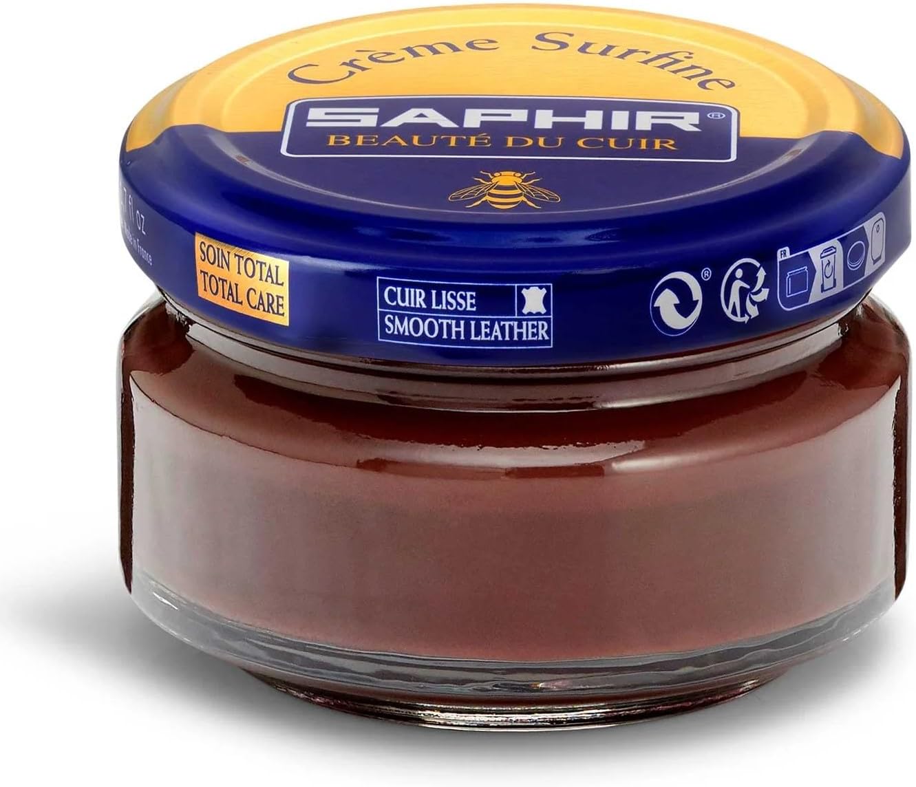 Creme Surfine Pommadier Shoe Polish - Beeswax Cream for Leather Products
