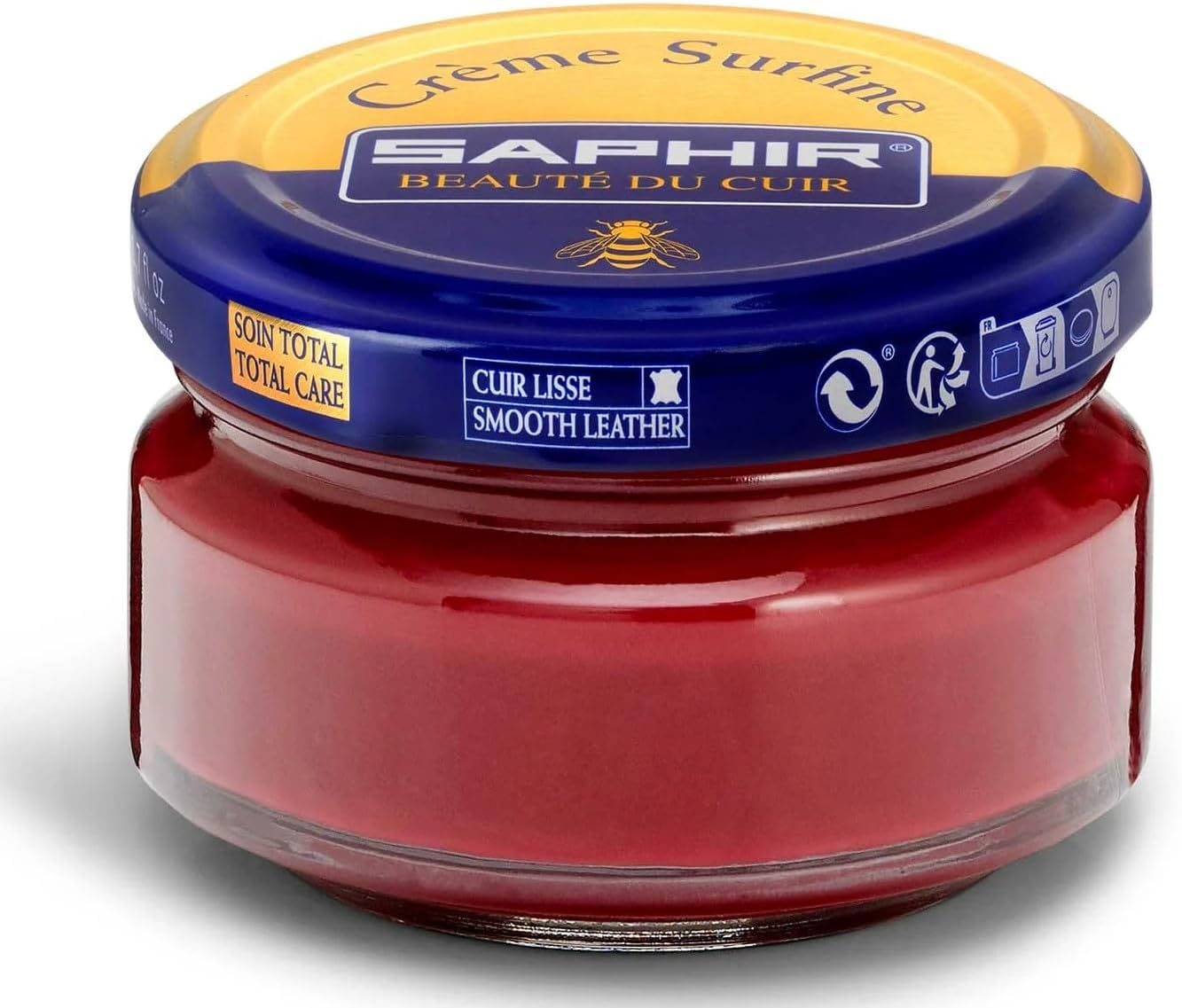 Creme Surfine Pommadier Shoe Polish - Beeswax Cream for Leather Products