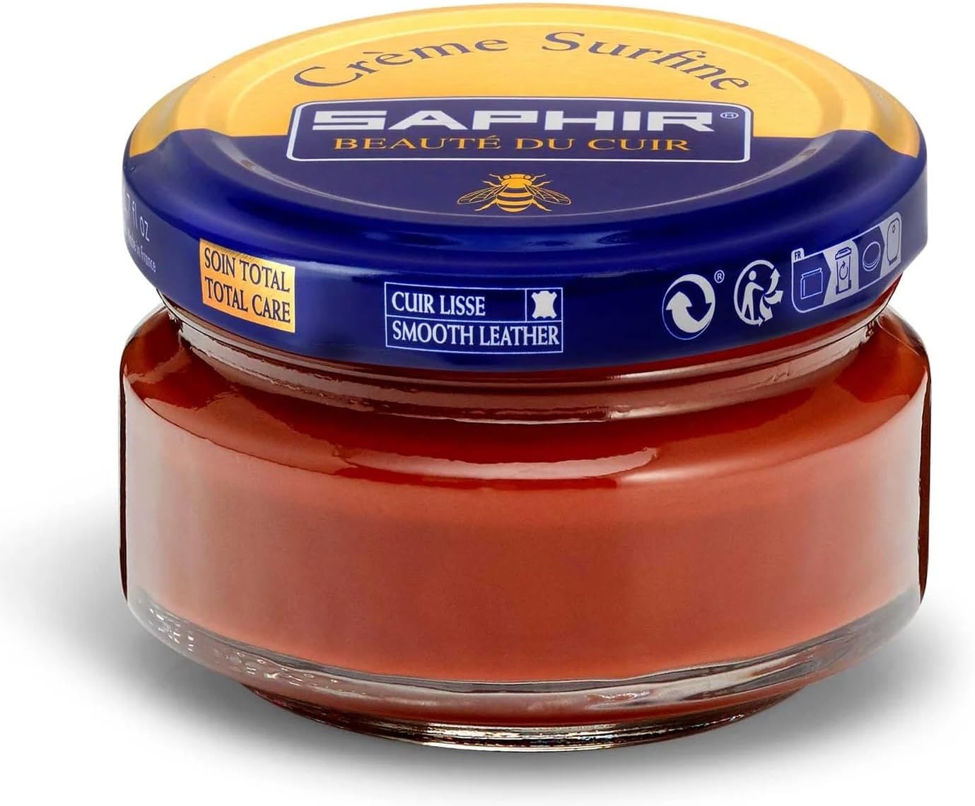 Creme Surfine Pommadier Shoe Polish - Beeswax Cream for Leather Products