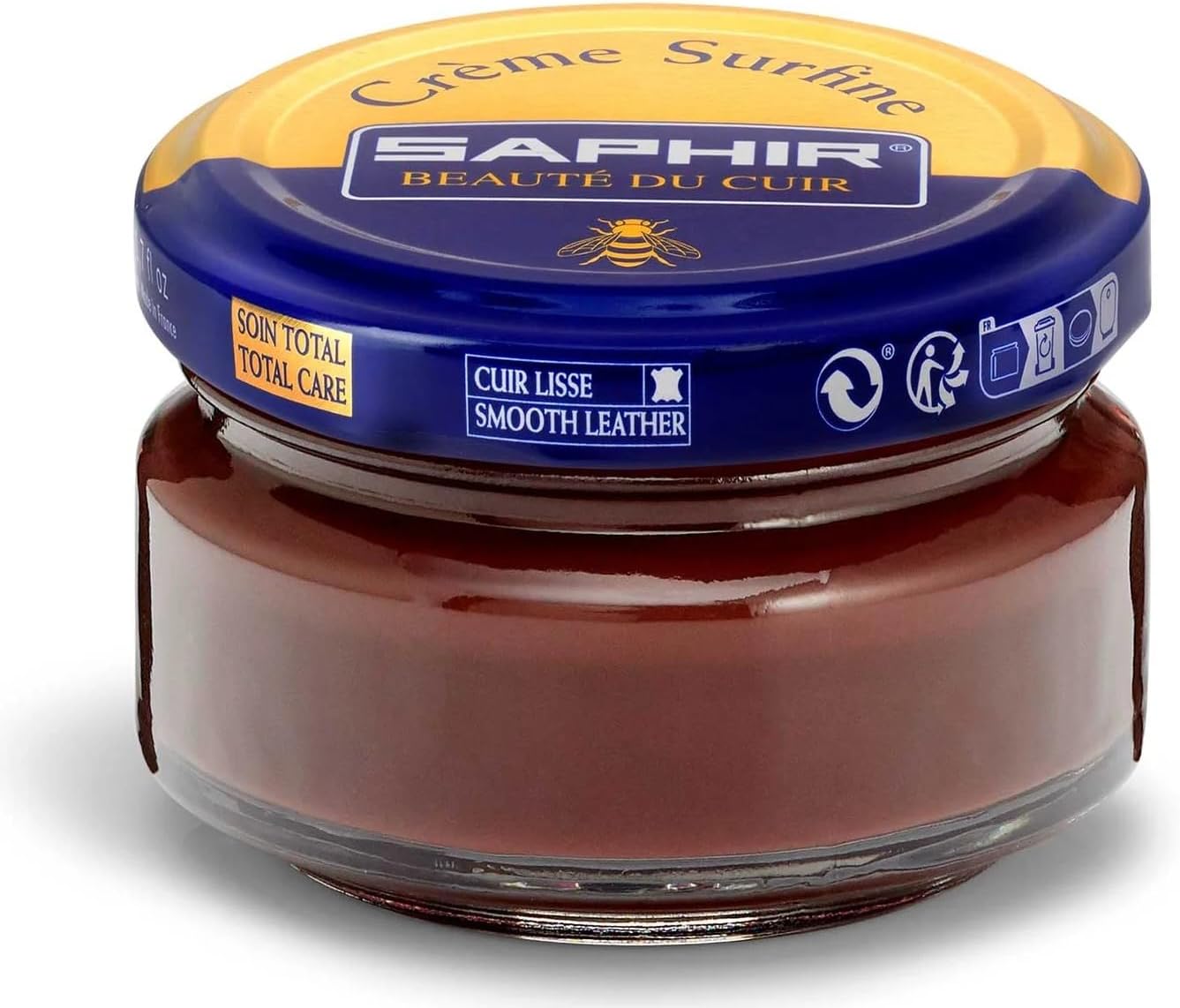 Creme Surfine Pommadier Shoe Polish - Beeswax Cream for Leather Products