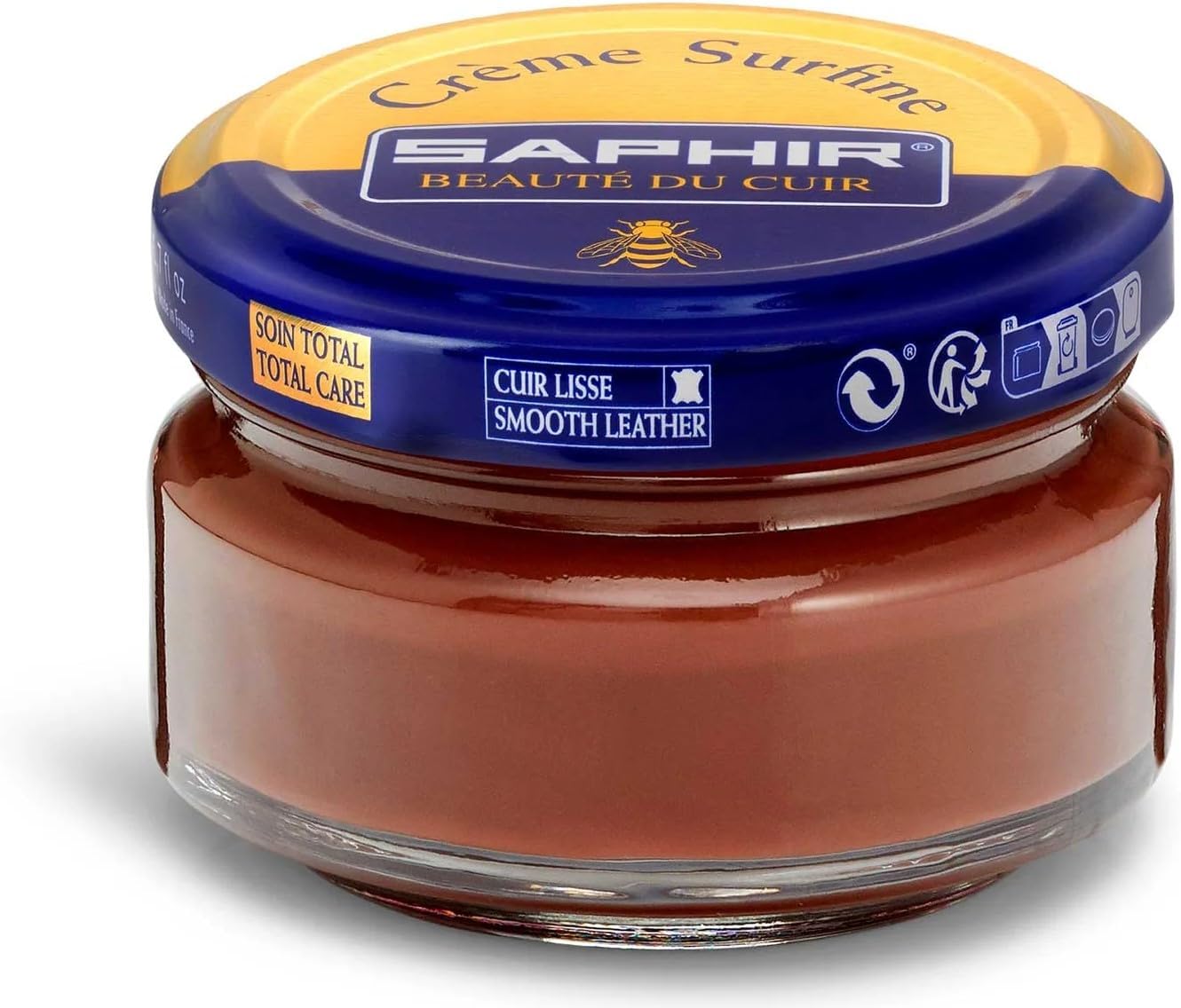 Creme Surfine Pommadier Shoe Polish - Beeswax Cream for Leather Products