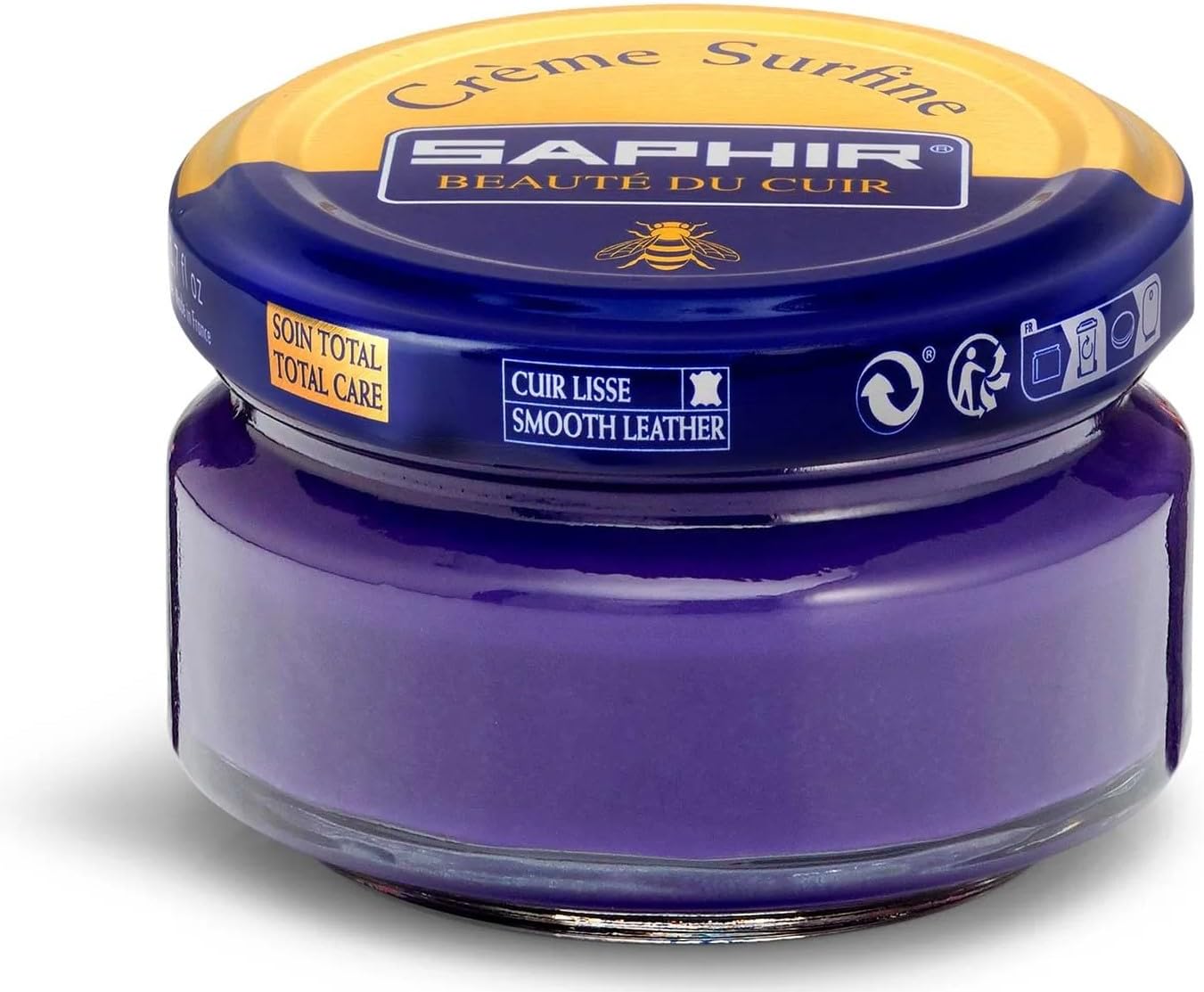 Creme Surfine Pommadier Shoe Polish - Beeswax Cream for Leather Products