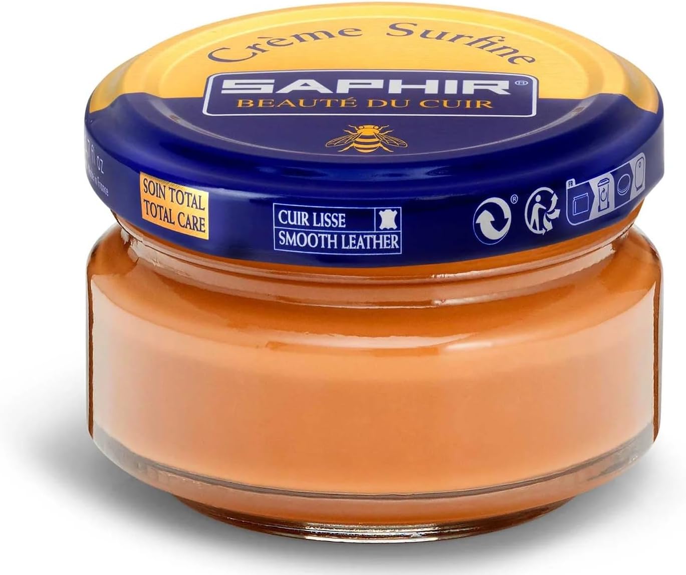 Creme Surfine Pommadier Shoe Polish - Beeswax Cream for Leather Products