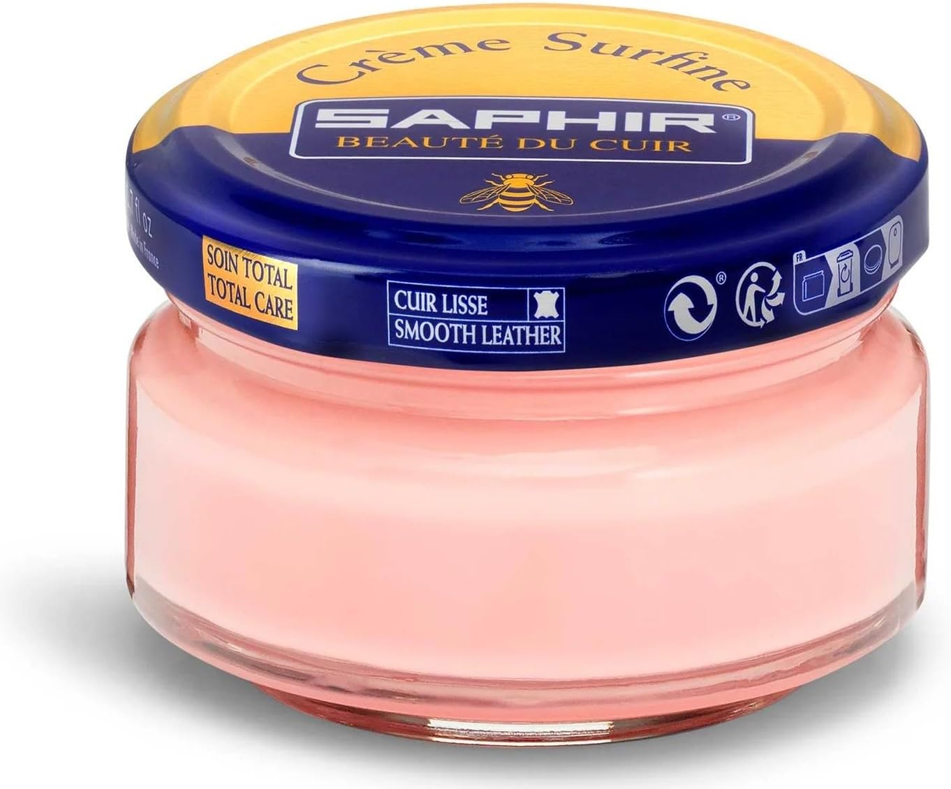 Creme Surfine Pommadier Shoe Polish - Beeswax Cream for Leather Products