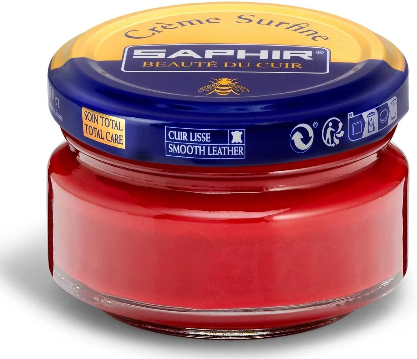 Creme Surfine Pommadier Shoe Polish - Beeswax Cream for Leather Products