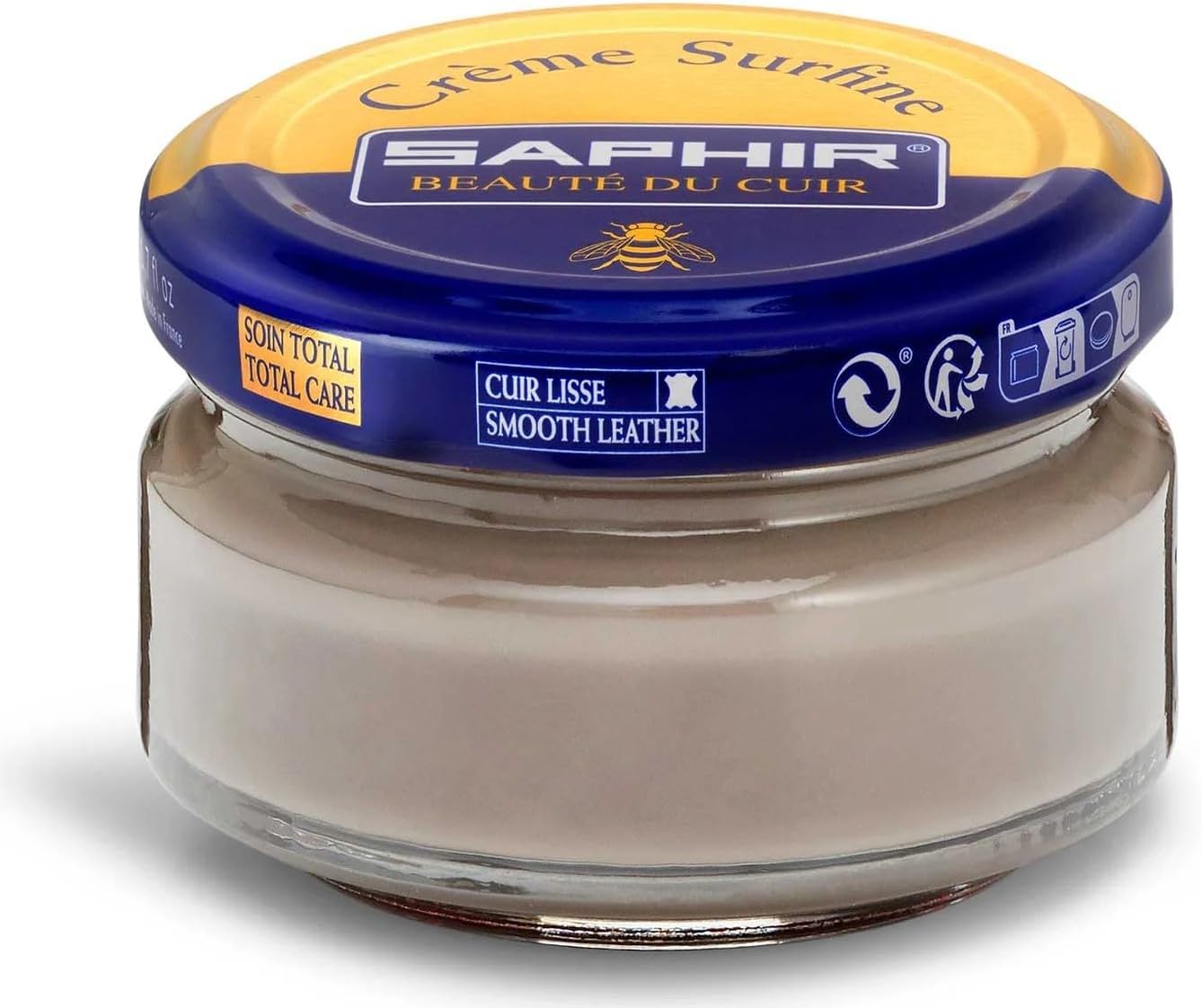 Creme Surfine Pommadier Shoe Polish - Beeswax Cream for Leather Products