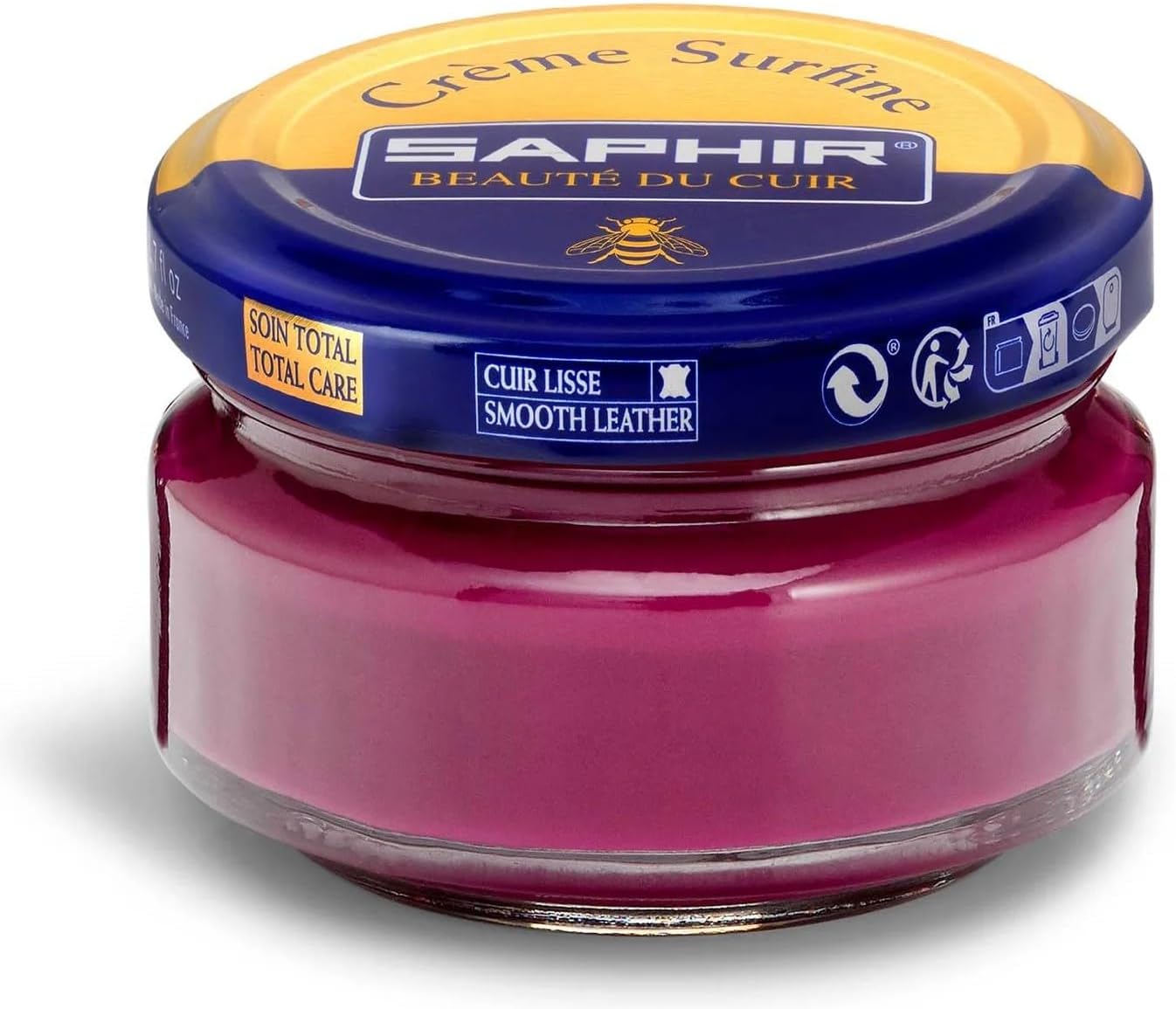 Creme Surfine Pommadier Shoe Polish - Beeswax Cream for Leather Products