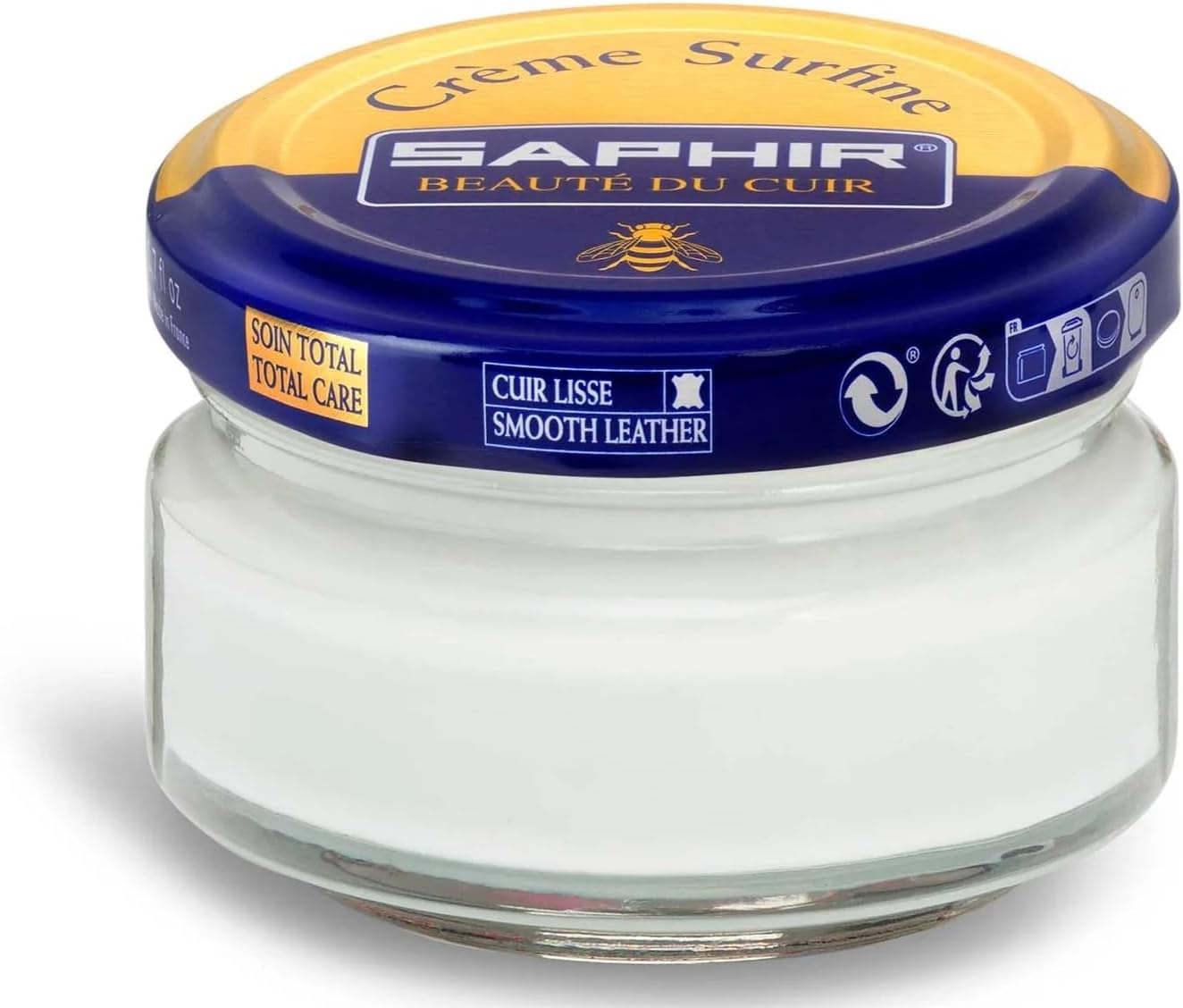 Creme Surfine Pommadier Shoe Polish - Beeswax Cream for Leather Products