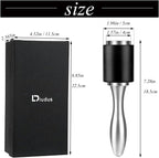 Leather Hammer Leather Mallet Craft Leather Carving Hammer Leather Maul for Stamping Tool Black Nylon Head Mallet for Leatherwork with Comfortable Handle for Handmade Project