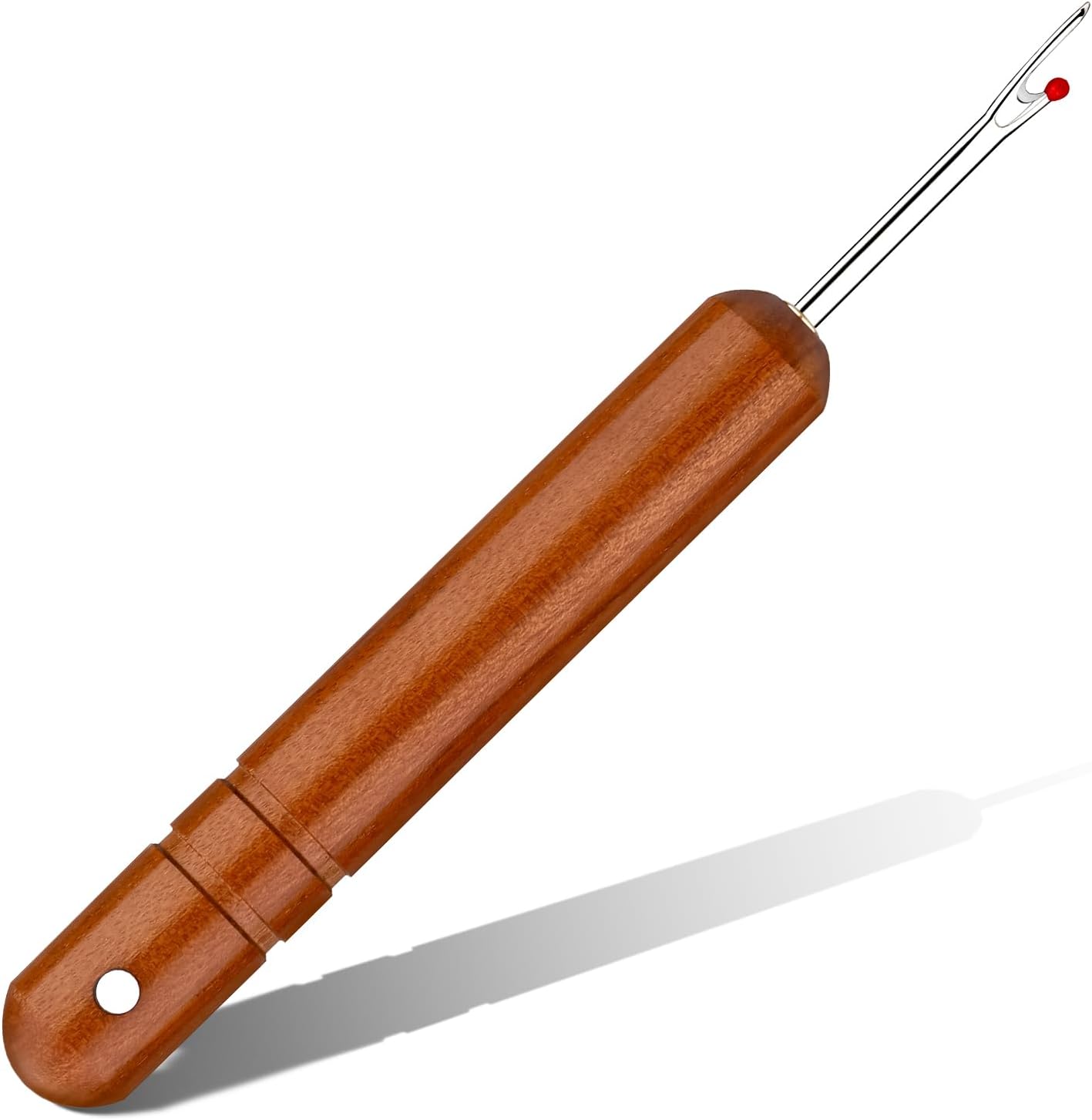 Seam Ripper, Seam Rippers for Sewing, Remove Stitches with Wood Handle for Sewing and DIY Craft(Big)