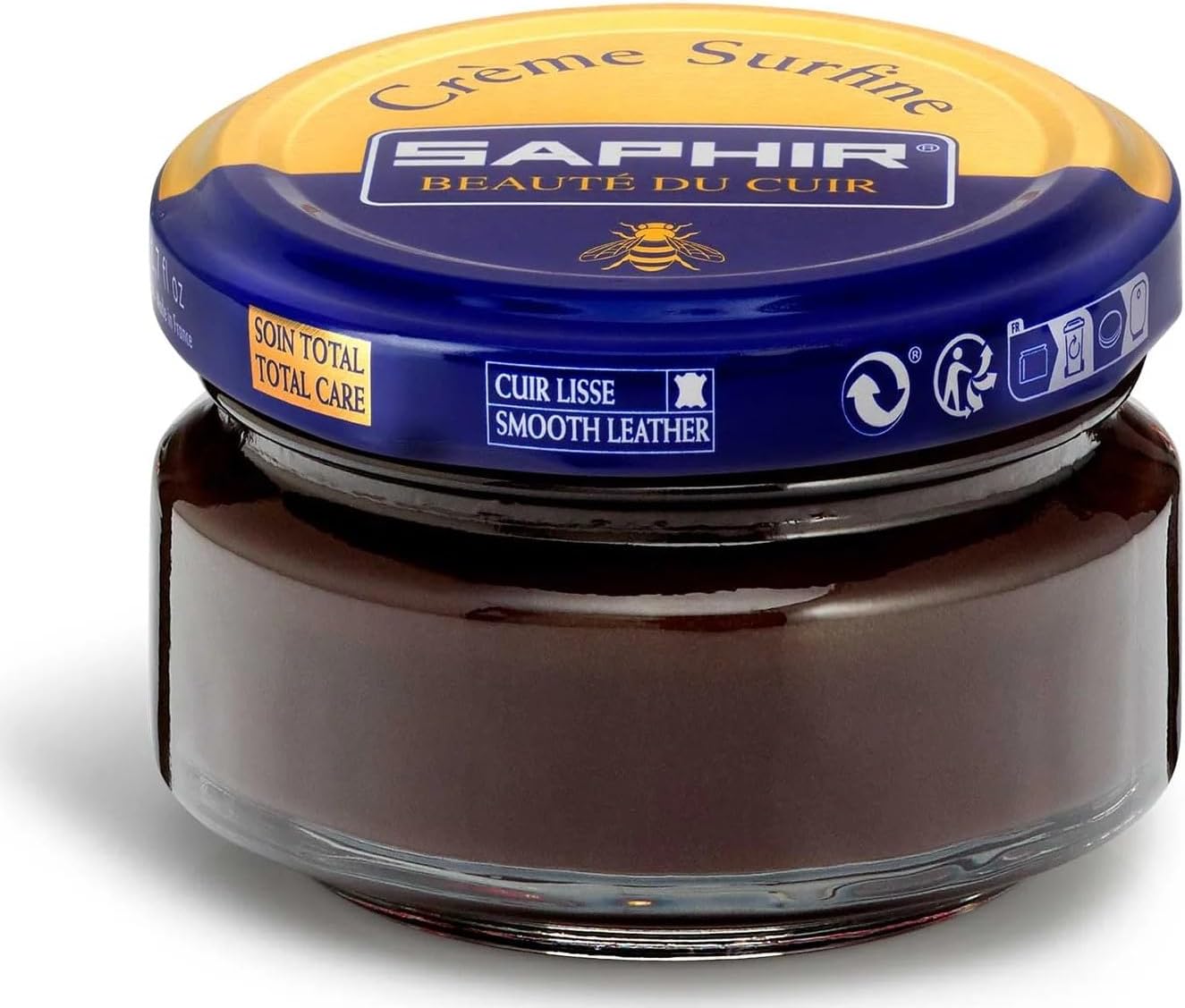 Creme Surfine Pommadier Shoe Polish - Beeswax Cream for Leather Products