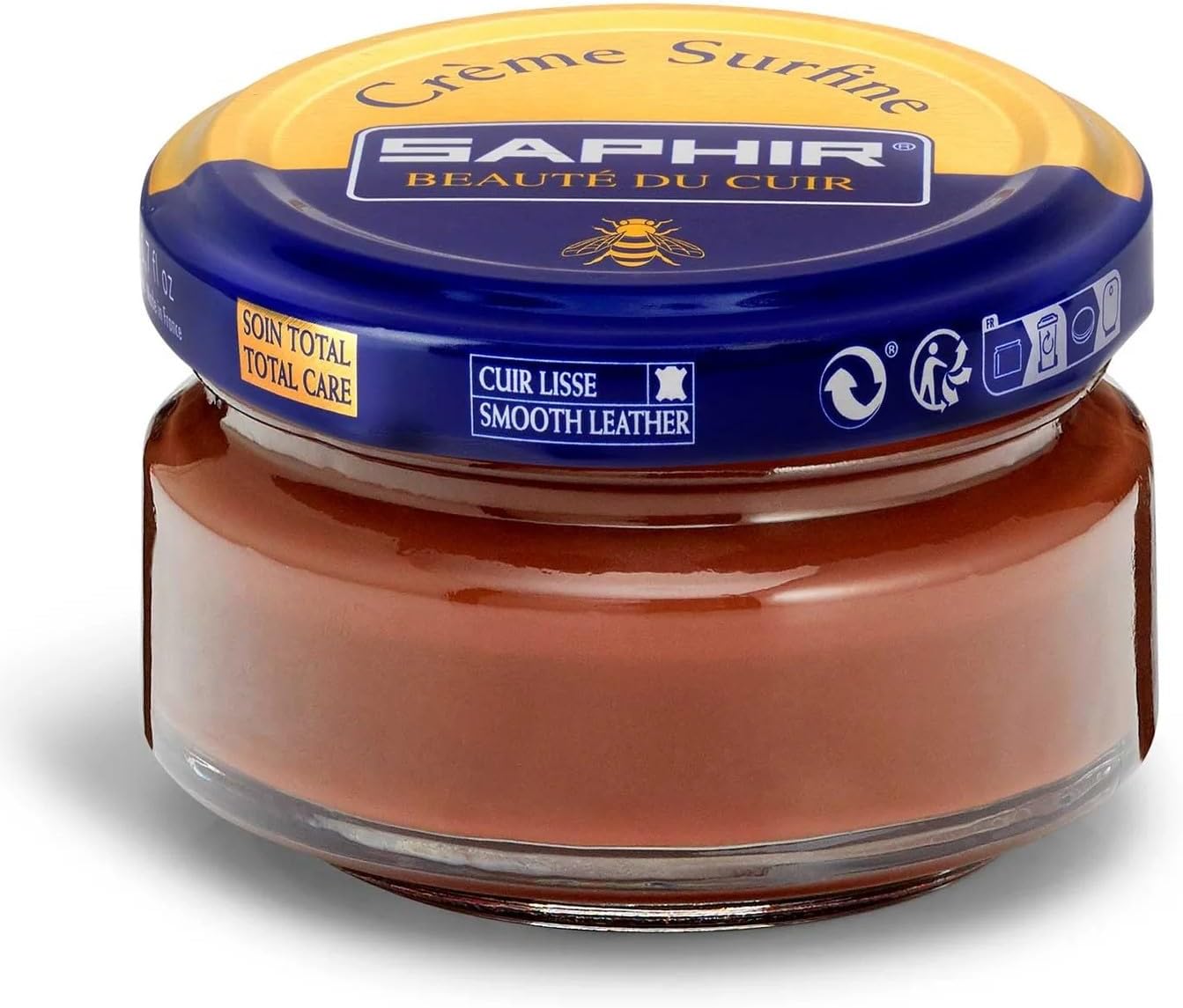 Creme Surfine Pommadier Shoe Polish - Beeswax Cream for Leather Products