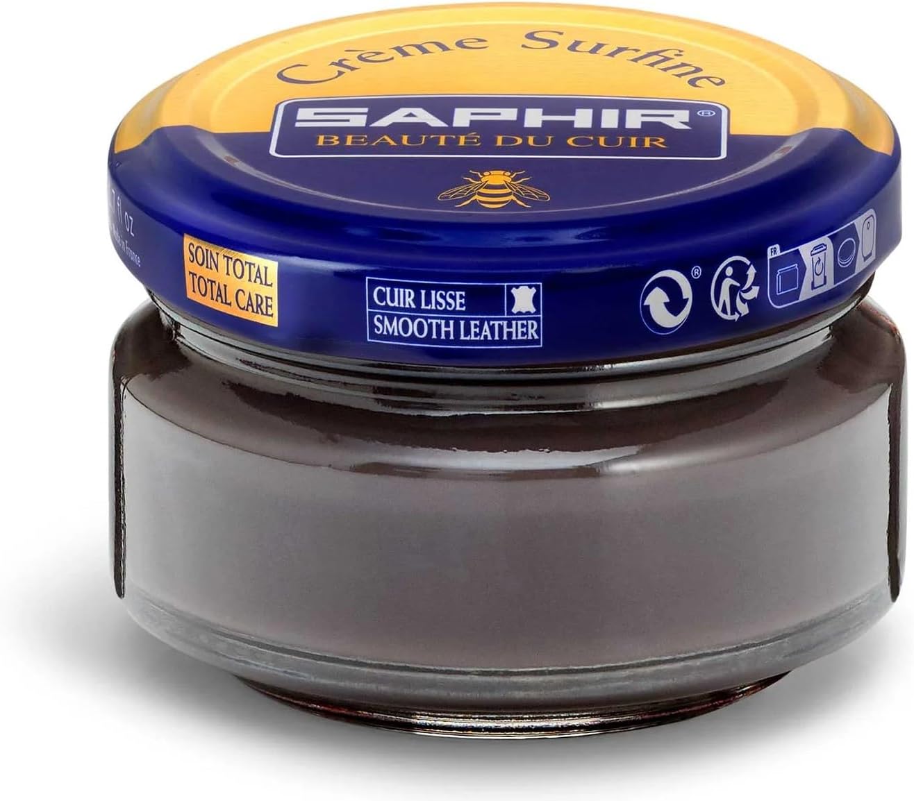 Creme Surfine Pommadier Shoe Polish - Beeswax Cream for Leather Products
