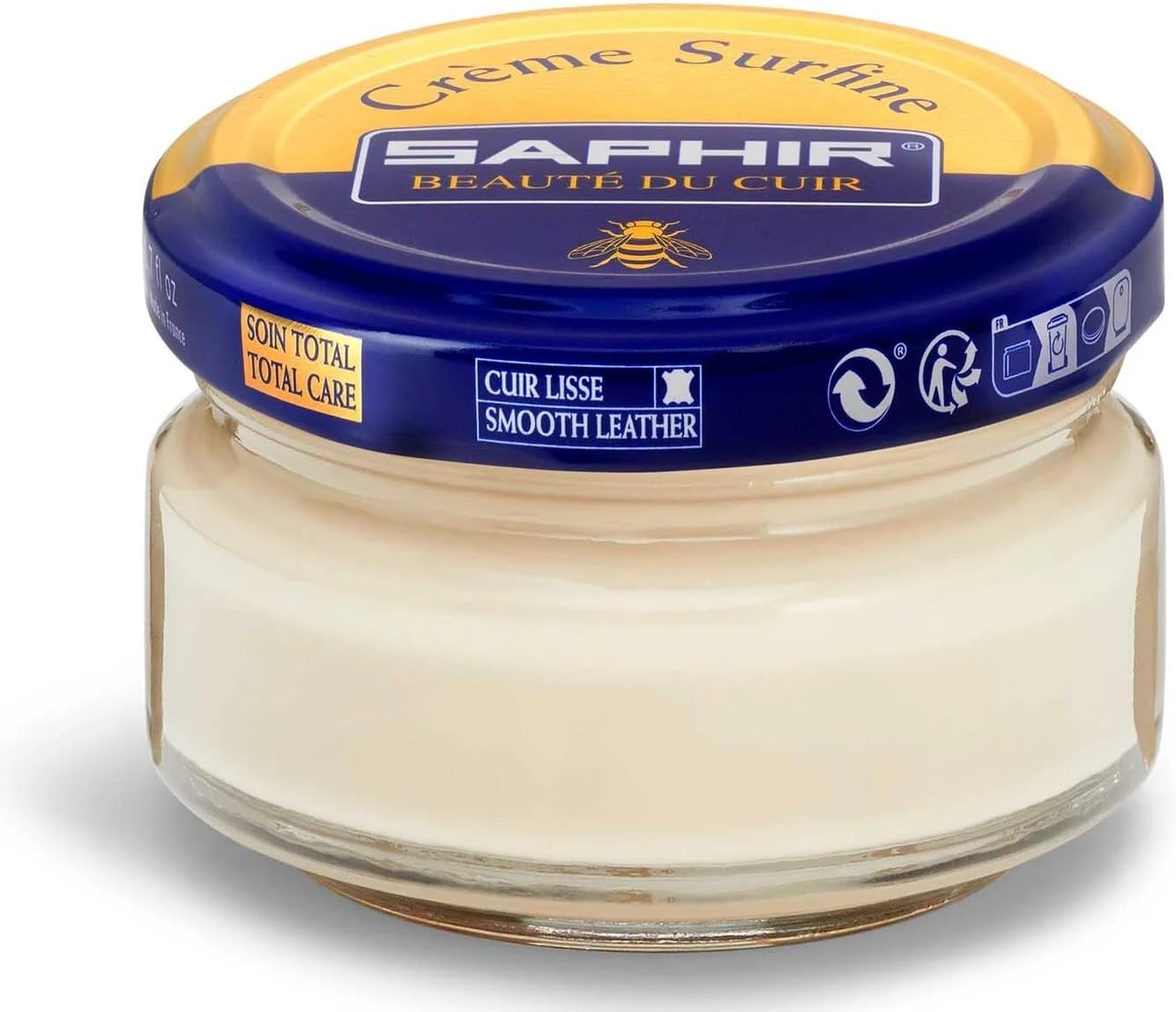Creme Surfine Pommadier Shoe Polish - Beeswax Cream for Leather Products