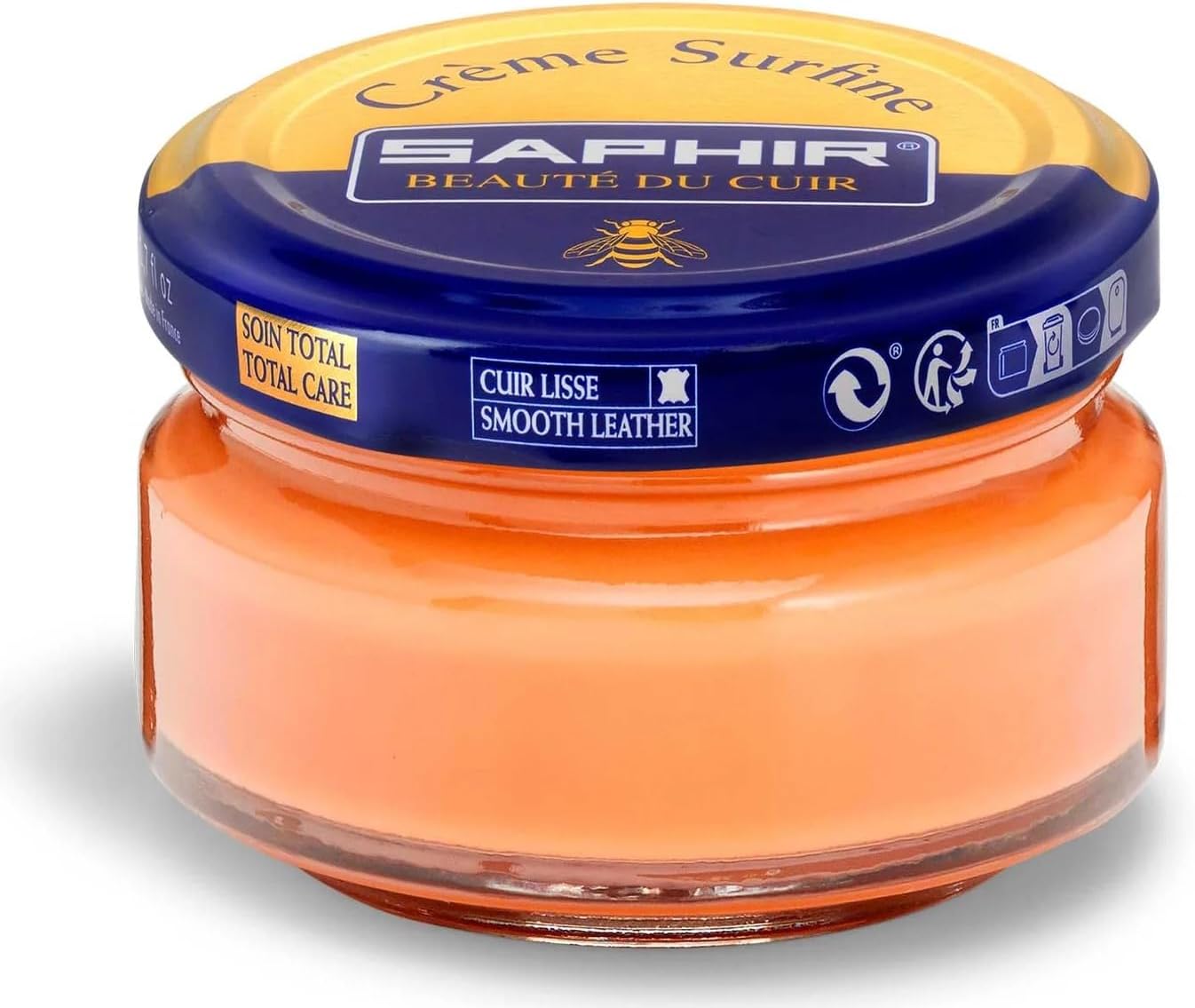 Creme Surfine Pommadier Shoe Polish - Beeswax Cream for Leather Products