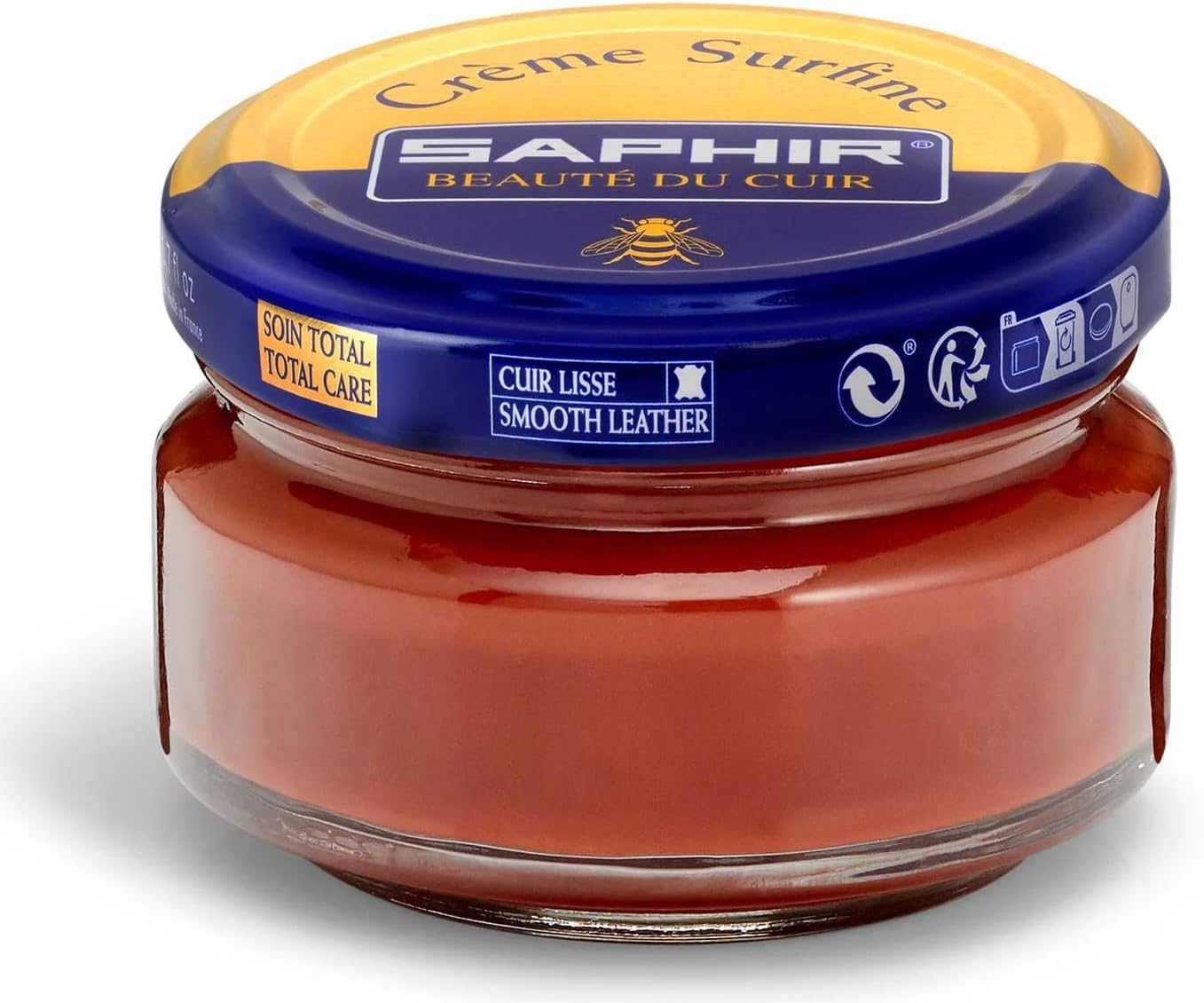 Creme Surfine Pommadier Shoe Polish - Beeswax Cream for Leather Products