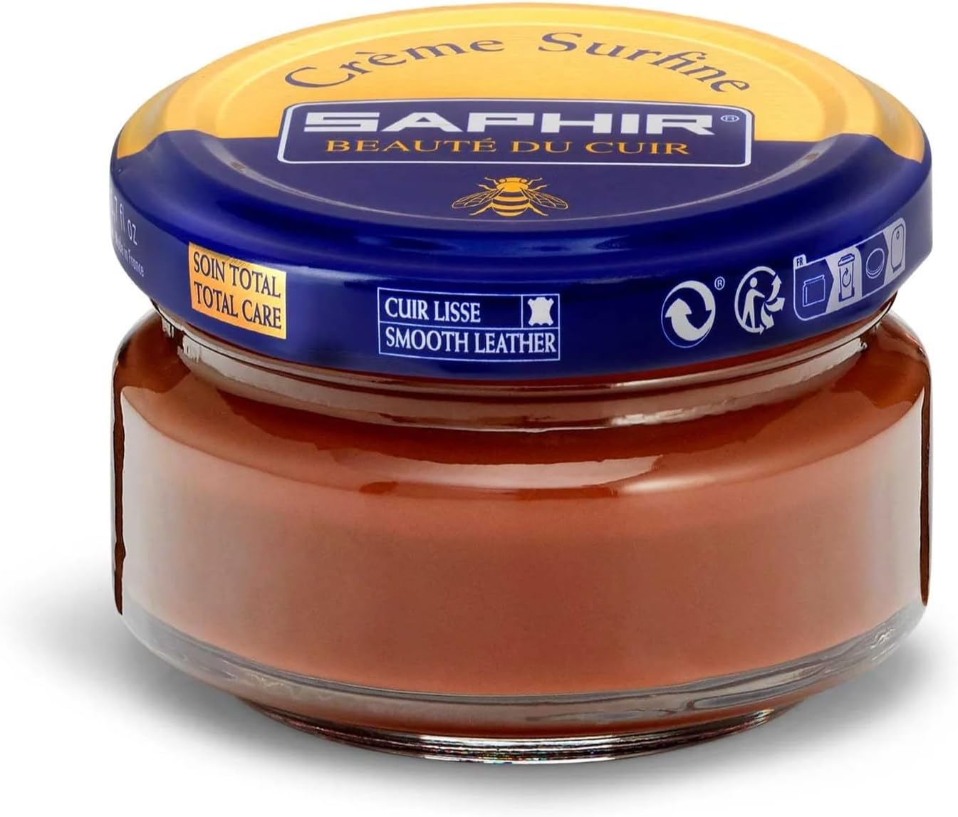 Creme Surfine Pommadier Shoe Polish - Beeswax Cream for Leather Products