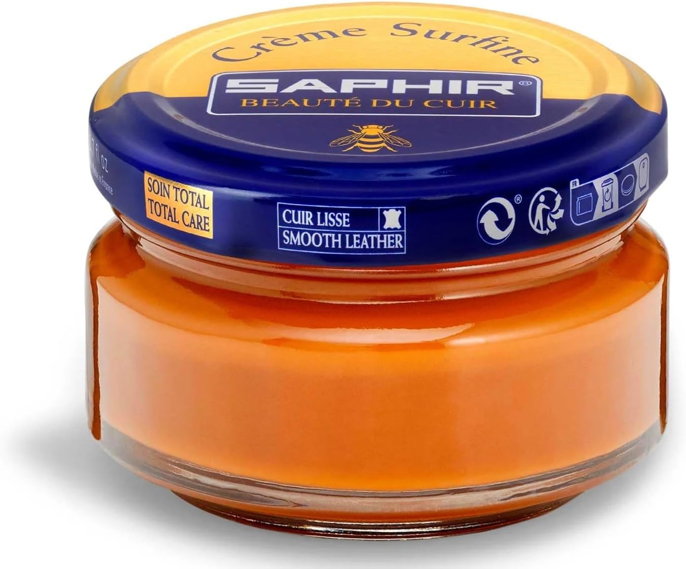 Creme Surfine Pommadier Shoe Polish - Beeswax Cream for Leather Products