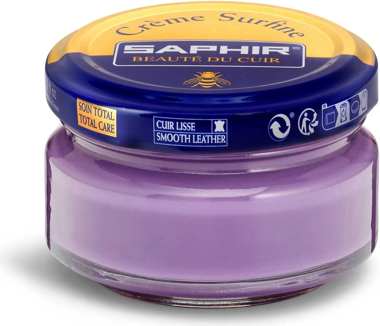 Creme Surfine Pommadier Shoe Polish - Beeswax Cream for Leather Products
