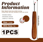Seam Ripper, Seam Rippers for Sewing, Remove Stitches with Wood Handle for Sewing and DIY Craft(Big)