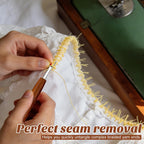 Seam Ripper, Seam Rippers for Sewing, Remove Stitches with Wood Handle for Sewing and DIY Craft(Big)