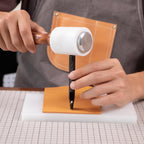 Oval Leather Hole Punch for Belt,Watch Band,Strap and Leathercrafts,Punching Cutter Tool for Leather DIY 2 * 3Mm