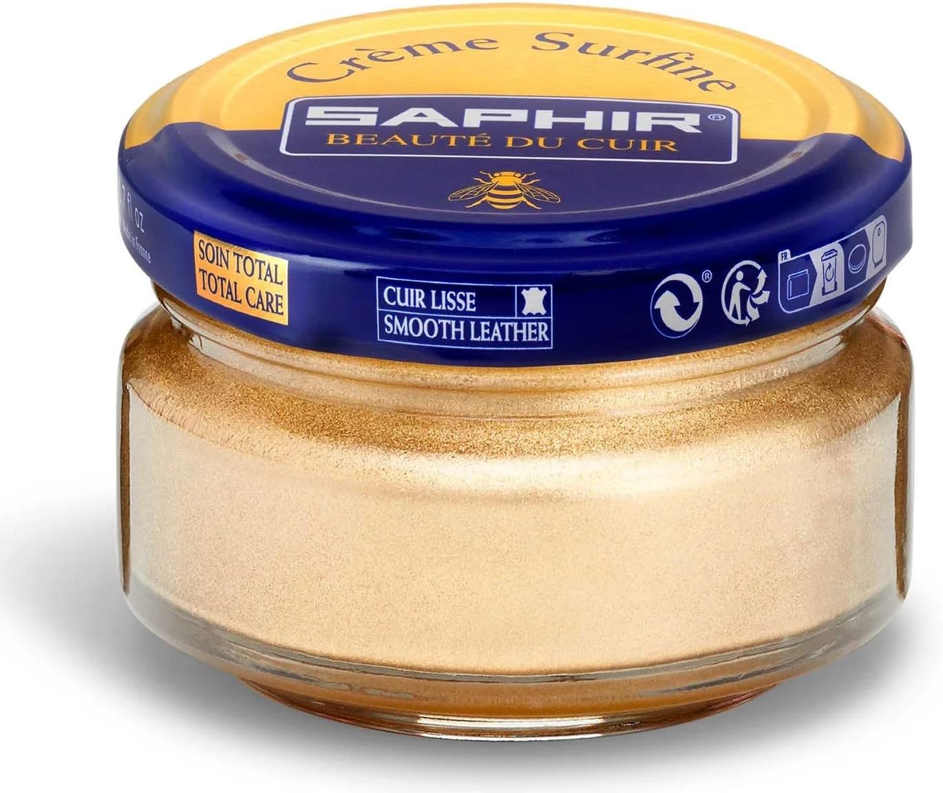 Creme Surfine Pommadier Shoe Polish - Beeswax Cream for Leather Products