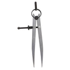 6 Inch Adjustable Lockable Steel Divider Wing Leather Compass