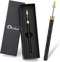 Leather Edge Dye Pen, Wood Handle Stainless Steel Top Edge Dye Roller Oil Pen Belt Finisher Leather DIY Craft