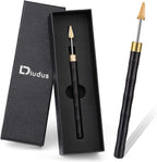Leather Edge Dye Pen, Wood Handle Stainless Steel Top Edge Dye Roller Oil Pen Belt Finisher Leather DIY Craft