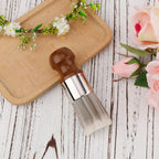 Salve Brush for Furniture, Wood Furniture Brush with Comfortable Handle Durable Salve Wax Brushing Tool for Leather for Furniture Home Leather