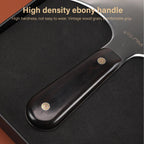 Leather Cutting Knife Ultra Sharp round Head Craft Skiving Cutting Tools round Leathercraft Knife DIY Handmade Senior Leather Tools(1# 3 Inches)