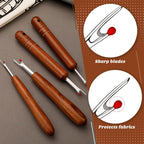 Seam Ripper, Seam Rippers for Sewing, Remove Stitches with Wood Handle for Sewing and DIY Craft(Big)