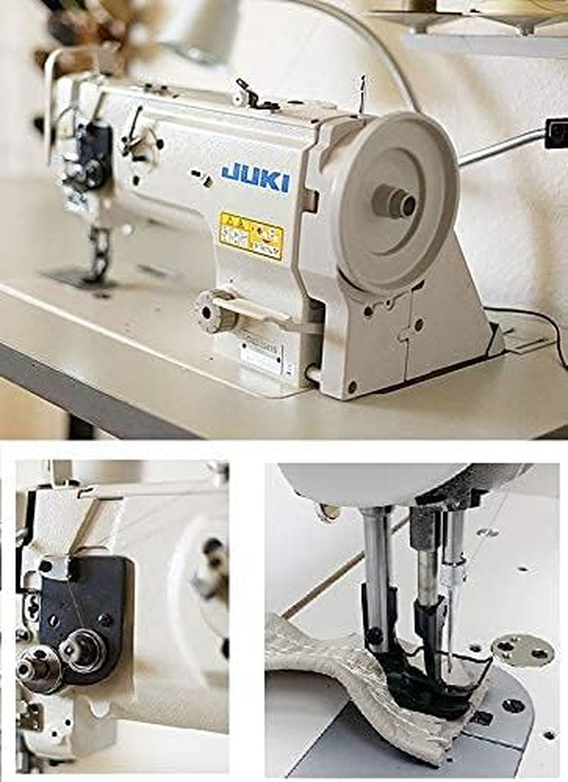 DNU-1541S Industrial Sewing W/Safety Mechanism DNU 1541 Walking Foot Needle Feed,Servo Motor,Table,Lamp. DIY.