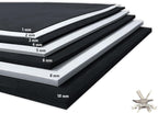 Shape Retention EVA Cosplay Foam - 3Mm Thick (1-10Mm) Black 14”X39” High Density EVA Craft Foam Sheets - Premium 85 Kg/M3 Heat Shape Material for DIY, Comic, Con or Halloween Costumes -