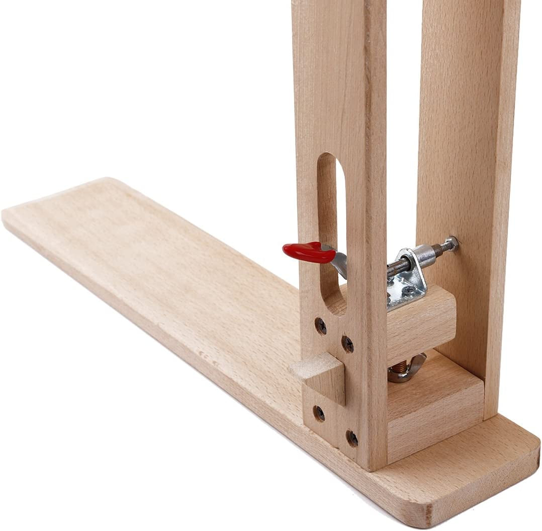 Wood Leather Craft Hand Stitching Pony Horse Leather Clamp with Pre Wrapped Leather Clamp