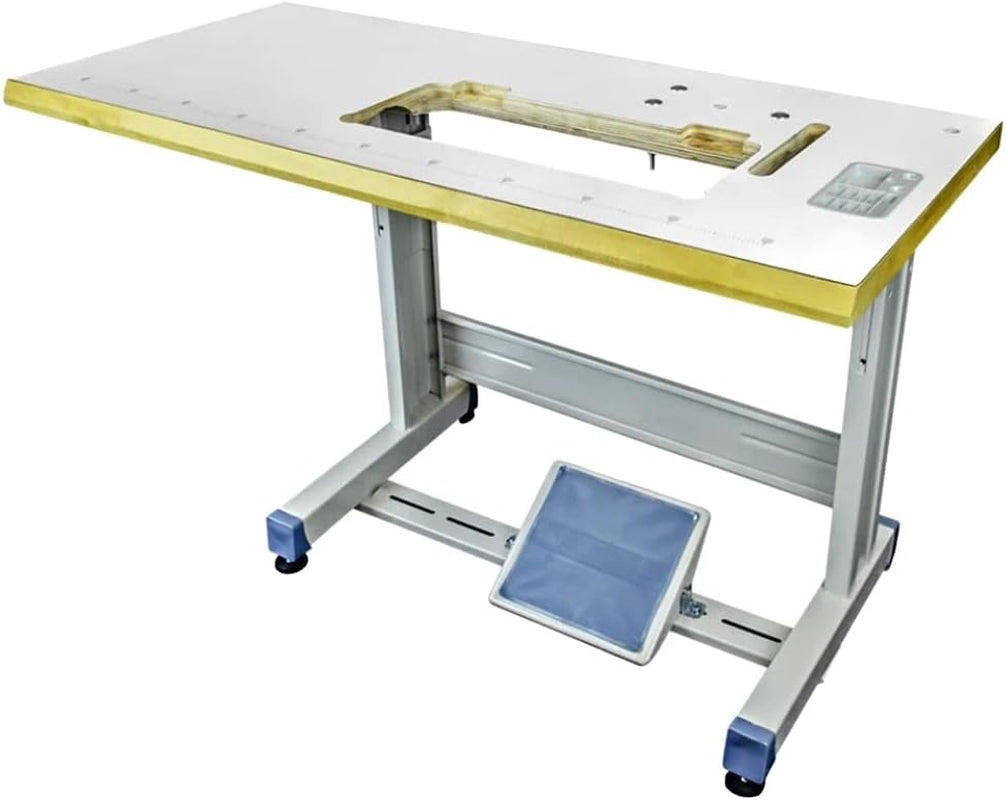 DNU-1541S Industrial Sewing W/Safety Mechanism DNU 1541 Walking Foot Needle Feed,Servo Motor,Table,Lamp. DIY.