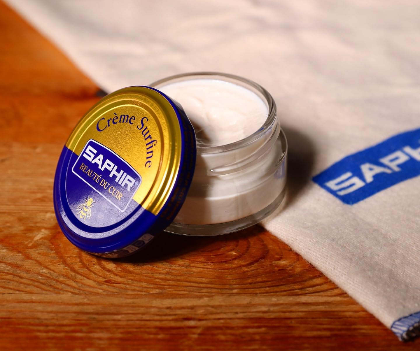 Creme Surfine Pommadier Shoe Polish - Beeswax Cream for Leather Products