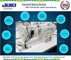 DNU-1541S Industrial Sewing W/Safety Mechanism DNU 1541 Walking Foot Needle Feed,Servo Motor,Table,Lamp. DIY.