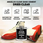 Shoe Glue 32Oz - Industrial Strength Clear Sole Adhesive for Sneakers, Boots, & More, 1 Quart